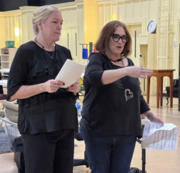 Vocal Matrix Chorus preparing for Region 14 competition