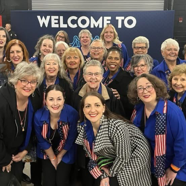 Vocal Matrix Chorus at an event
